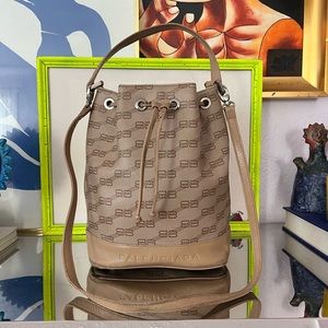 Balenciaga • Vintage Monogram Bucket Bag